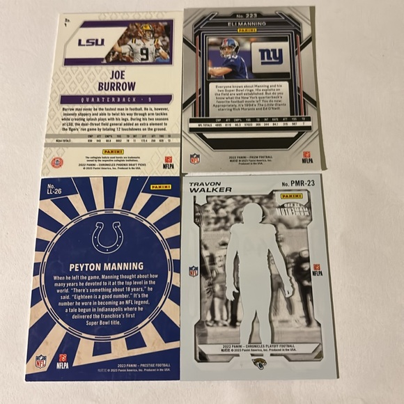 Football Trading Card Collection - Picture 2 of 2